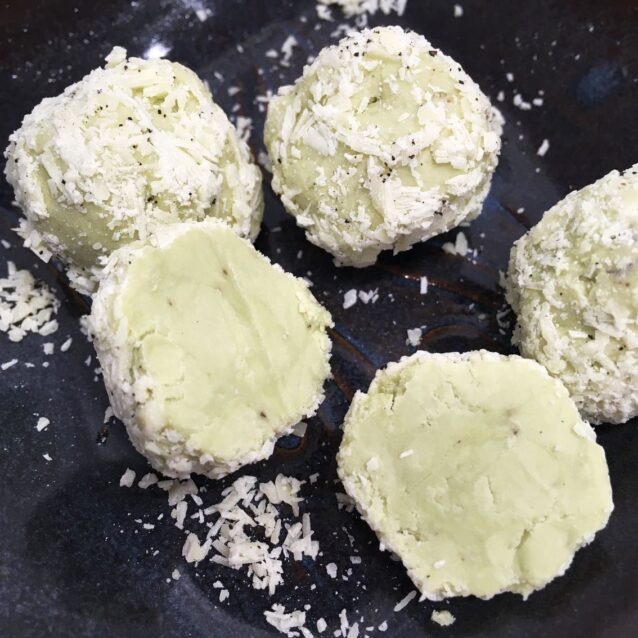 Matcha and Timut Pepper Truffles