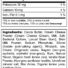 Bonbon - Rhubarb - Nutrition Label