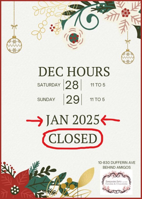 Calendar - Open/Closed Hours